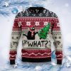 Christmas Cat What Christmas Ugly Sweater, Best Gift For Cat Lover Product Photo 1