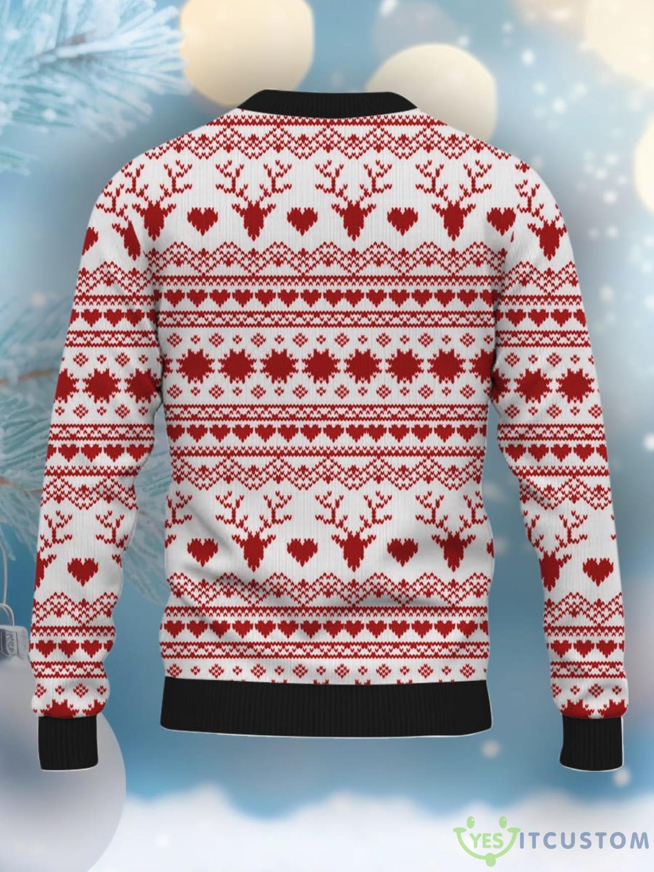 Christmas Cocks Print Casual Crew Neck Ugly Sweater 6 Christmas Cocks Print Casual Crew Neck Ugly Sweater Product Photo 2