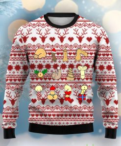 Christmas Cocks Print Casual Crew Neck Ugly Sweater Product Photo 1