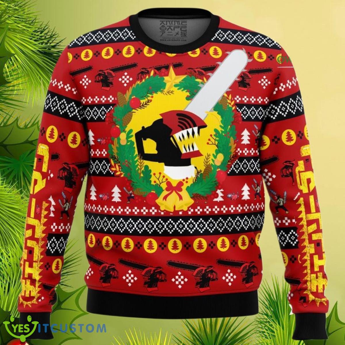 Christmas Dream Chainsaw Man Ugly Christmas Sweater Impressive Gift For Men And Women 3 Christmas Dream Chainsaw Man Ugly Christmas Sweater Impressive Gift For Men And Women Product Photo 1