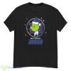 Christmas Grinch Santa I Hate People But I Love My New York Giants Christmas Shirt - G500 Men’s Classic T-Shirt