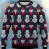 Christmas Knit Graphic Print Crew Neck Ugly Sweater Product Photo 1