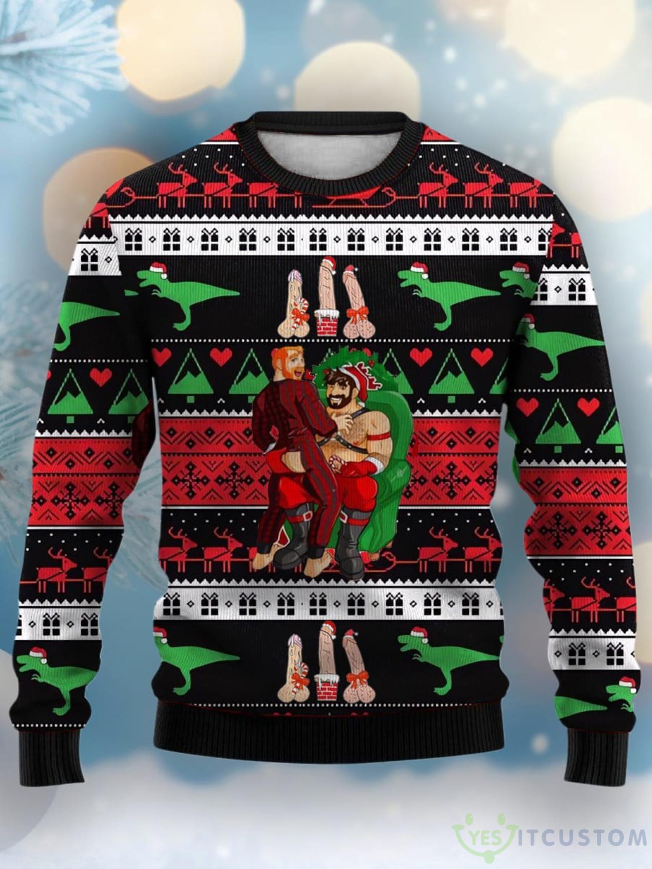 Christmas Men’s Printed Crew Neck Ugly Sweater 3 Christmas Men’s Printed Crew Neck Ugly Sweater Product Photo 1