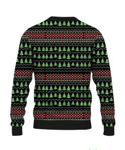 Christmas Moose Print Crewneck Ugly Sweater 3 Christmas Moose Print Crewneck Ugly Sweater Product Photo 2