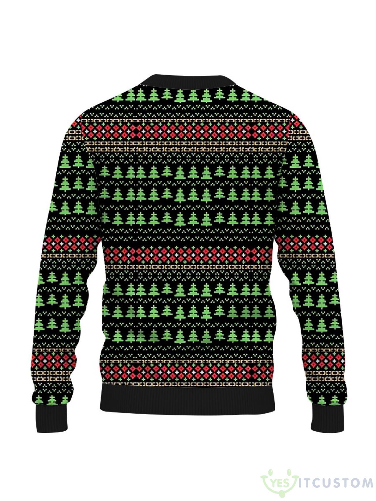 Christmas Moose Print Crewneck Ugly Sweater 6 Christmas Moose Print Crewneck Ugly Sweater Product Photo 2