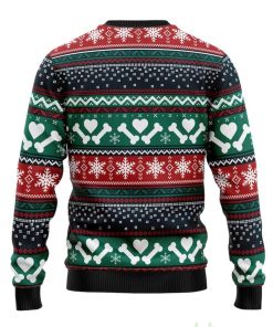 Christmas Puppy Print Casual Crew Neck Ugly Sweater Best Gift For Men Women 3 Christmas Puppy Print Casual Crew Neck Ugly Sweater Best Gift For Men Women Product Photo 2
