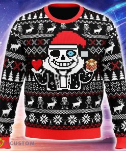 Christmas Sans Undertale Ugly Xmas Sweater Gift For Men And Women - Christmas Sans Undertale Ugly Christmas Sweater_1