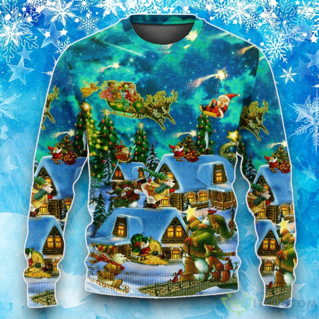 Christmas The Magical Night Ugly Christmas Sweater 6 Christmas The Magical Night Ugly Christmas Sweater Product Photo 2
