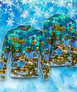 Christmas The Magical Night Ugly Christmas Sweater Product Photo 1