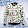 Christmas Tractor Ugly Christmas Sweater, Gift For Christmas, Gift For Christmas Product Photo 1