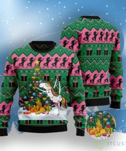 Christmas Tree Unicorn Ugly Christmas Sweater 3 Christmas Tree Unicorn Ugly Christmas Sweater Product Photo 2