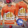 Cincinnati Bengals Logo Golden Fans Santa Hat Tree Knitted Christmas Sweater - Cincinnati Bengals Logo Golden Fans Santa Hat Tree Knitted Christmas Sweater