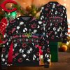 Cincinnati Reds Santa Reindeer Sleigh Ugly Christmas Sweater AOP Gift For Fans - Cincinnati Reds Santa Reindeer Sleigh Ugly Christmas Sweater AOP Gift For Fans