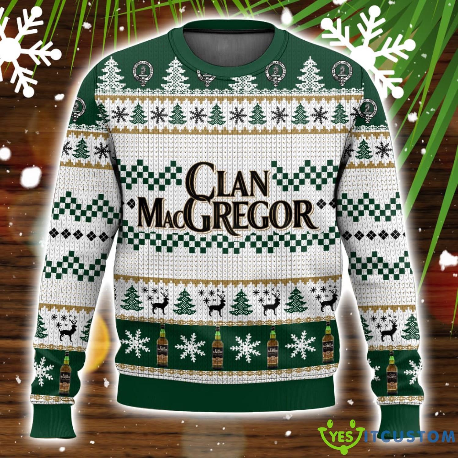 Clan Macgregor Ugly Christmas Sweater Special Christmas Gift For Men And Women 5 Clan Macgregor Ugly Christmas Sweater Special Christmas Gift For Men And Women Product Photo 1