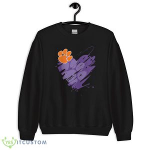 Clemson Tigers In My Heart Limited Edition T Shirt, Christmas Sweatshirt - 18000 Unisex Heavy Blend Crewneck Sweatshirt
