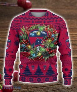 Clermont Foot Auvergne 63 3D Ugly Christmas Sweater Christmas Gift For Fans Men Women Christmas Sweater Product Photo 2