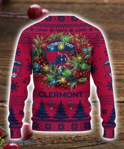 Clermont Foot Auvergne 63 3D Ugly Christmas Sweater Christmas Gift For Fans Men Women Christmas Sweater Product Photo 3
