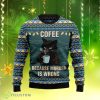 Coffee Cat Ugly Christmas Sweater Impressive Gift For Men And Women Product Photo 1