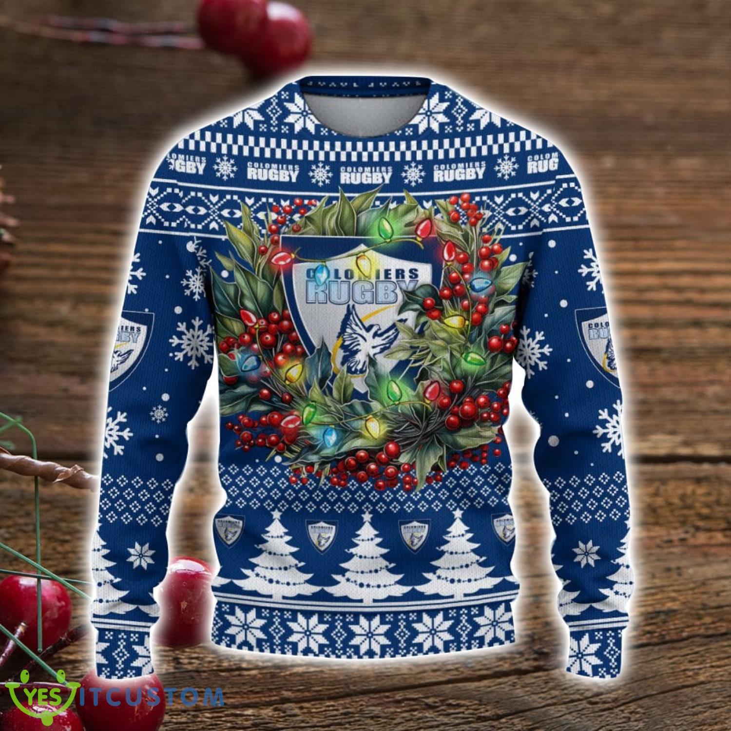 Colomiers rugby 3D Ugly Christmas Sweater Christmas Gift For Fans Men Women Christmas Sweater 8 Colomiers rugby 3D Ugly Christmas Sweater Christmas Gift For Fans Men Women Christmas Sweater Product Photo 2