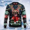 Cool French Bulldog Ugly Christmas Sweater – Noel Malalan – Christmas Signature Product Photo 1