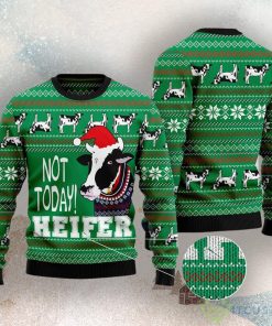 Cow Not Today Ugly Christmas Sweater 5 Cow Not Today Ugly Christmas Sweater Product Photo 3