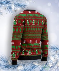 Cow Xmas Ugly Christmas Sweater 5 Cow Xmas Ugly Christmas Sweater Product Photo 3