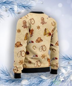 Cowboy Tiger Ugly Christmas Sweater 4 Cowboy Tiger Ugly Christmas Sweater Product Photo 2