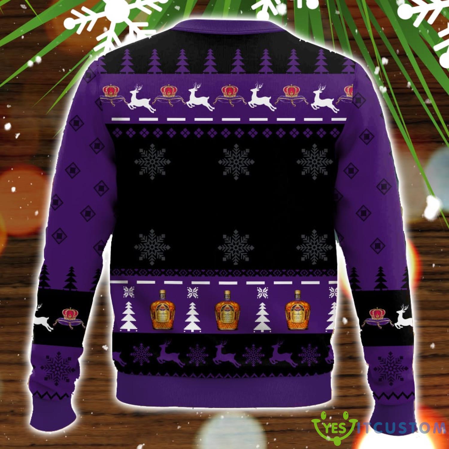 Crown Royal Just Drink It Ugly Christmas Sweater Nice Gift 5 Crown Royal Just Drink It Ugly Christmas Sweater Nice Gift Product Photo 1