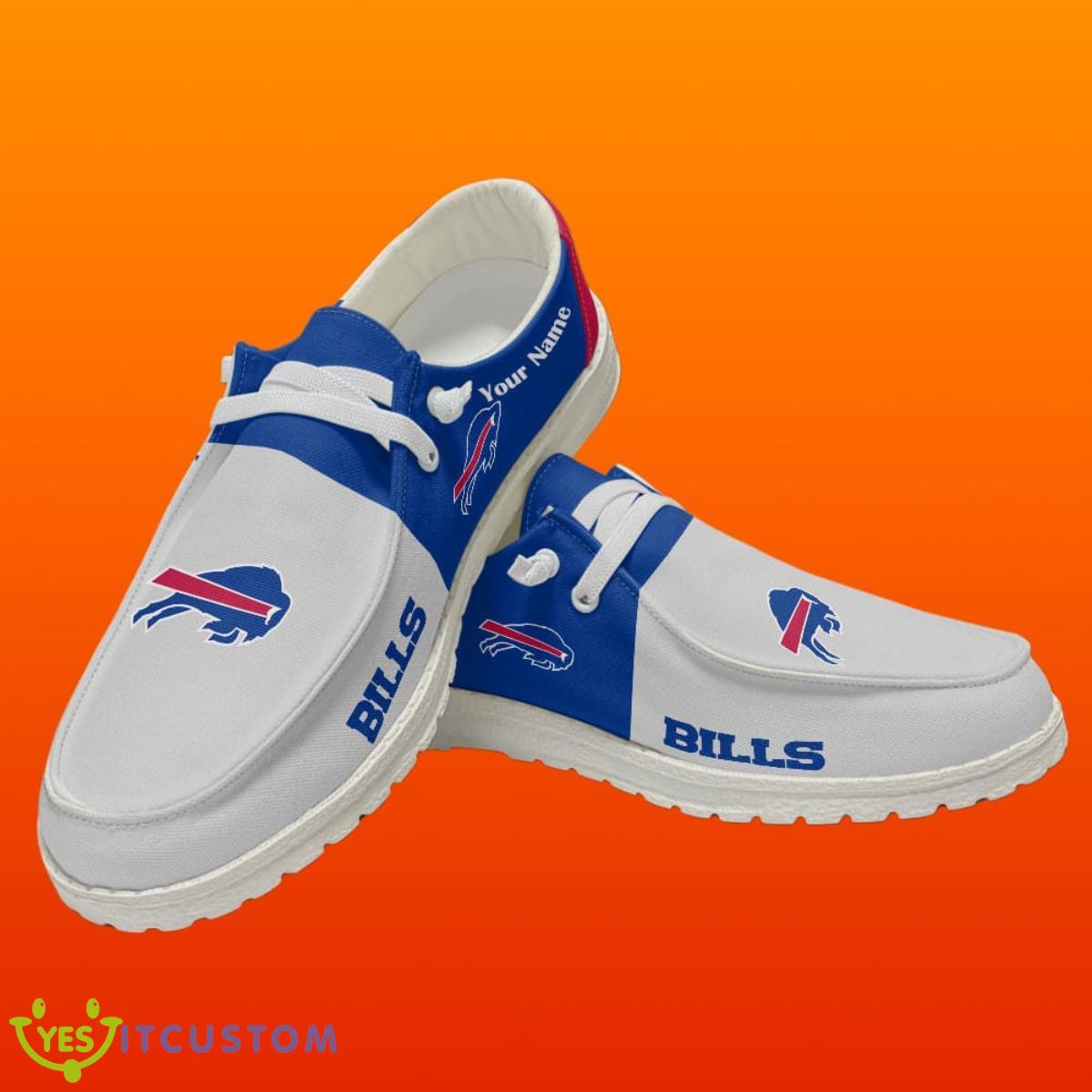 Custom Name Buffalo Bills Loafer Shoes Unique Gift 3 Custom Name Buffalo Bills Loafer Shoes Unique Gift Product Photo 1