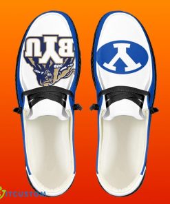 Custom Name BYU Cougars Loafer Shoes Unique Gift Product Photo 1