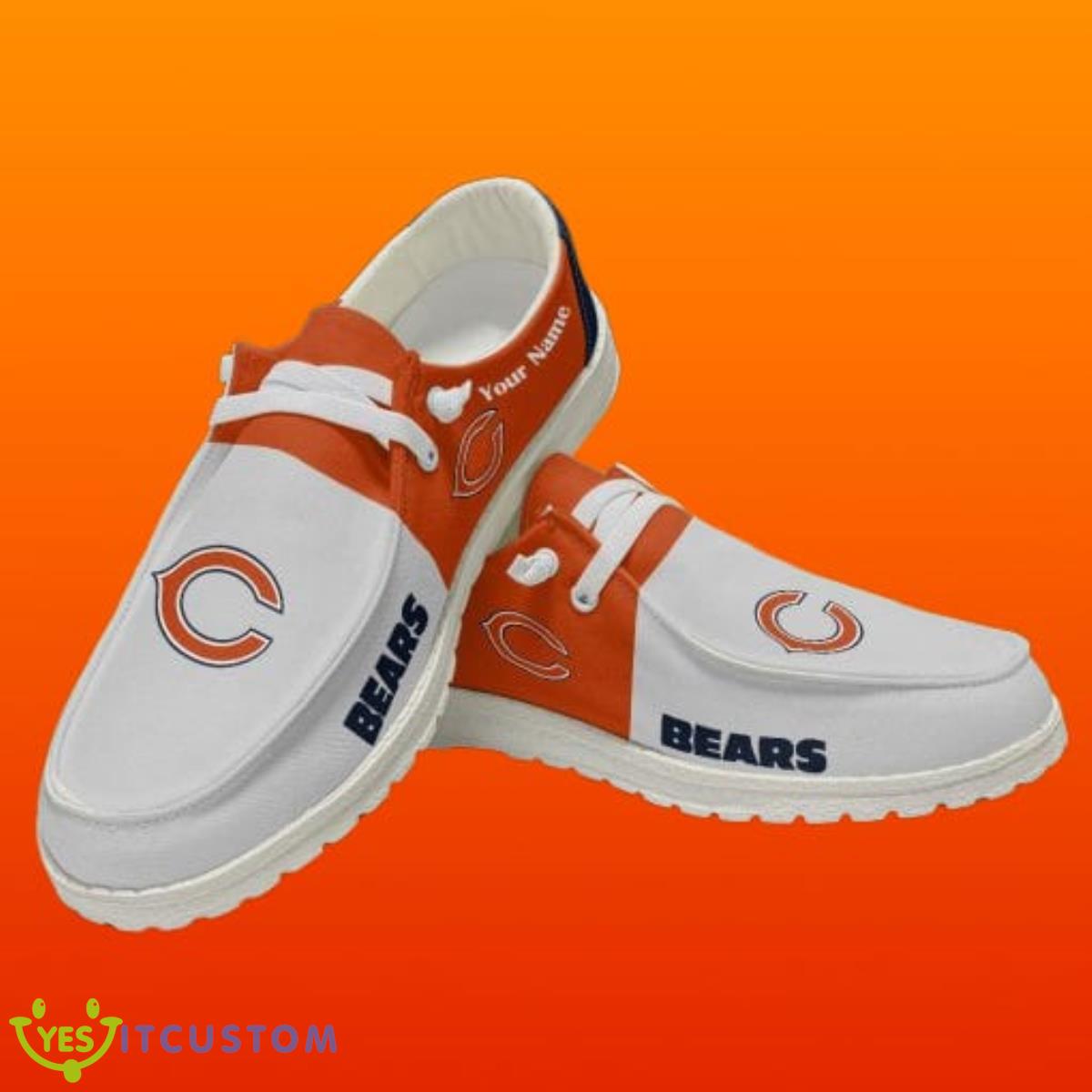 Custom Name Chicago Bears Loafer Shoes Unique Gift 3 Custom Name Chicago Bears Loafer Shoes Unique Gift Product Photo 1