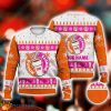 Custom Name Dunkin' Donuts Fast Food Ugly Christmas Sweater Food Christmas Gift Food & Wine Gifts 3D Sweater Product Photo 1