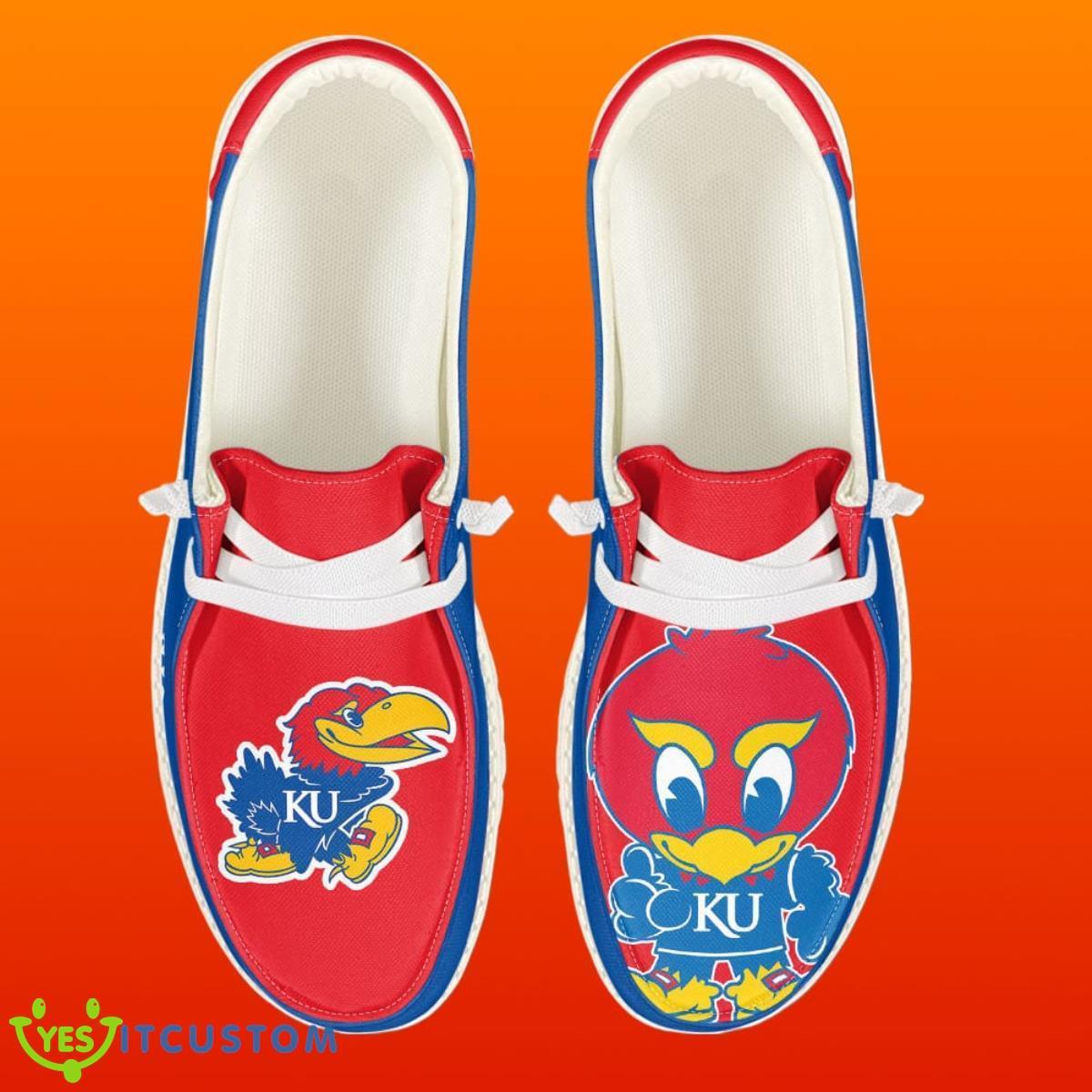 Custom Name Kansas Jayhawks Loafer Shoes Unique Gift 6 Custom Name Kansas Jayhawks Loafer Shoes Unique Gift Product Photo 2