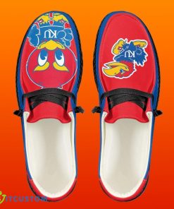Custom Name Kansas Jayhawks Loafer Shoes Unique Gift Product Photo 1