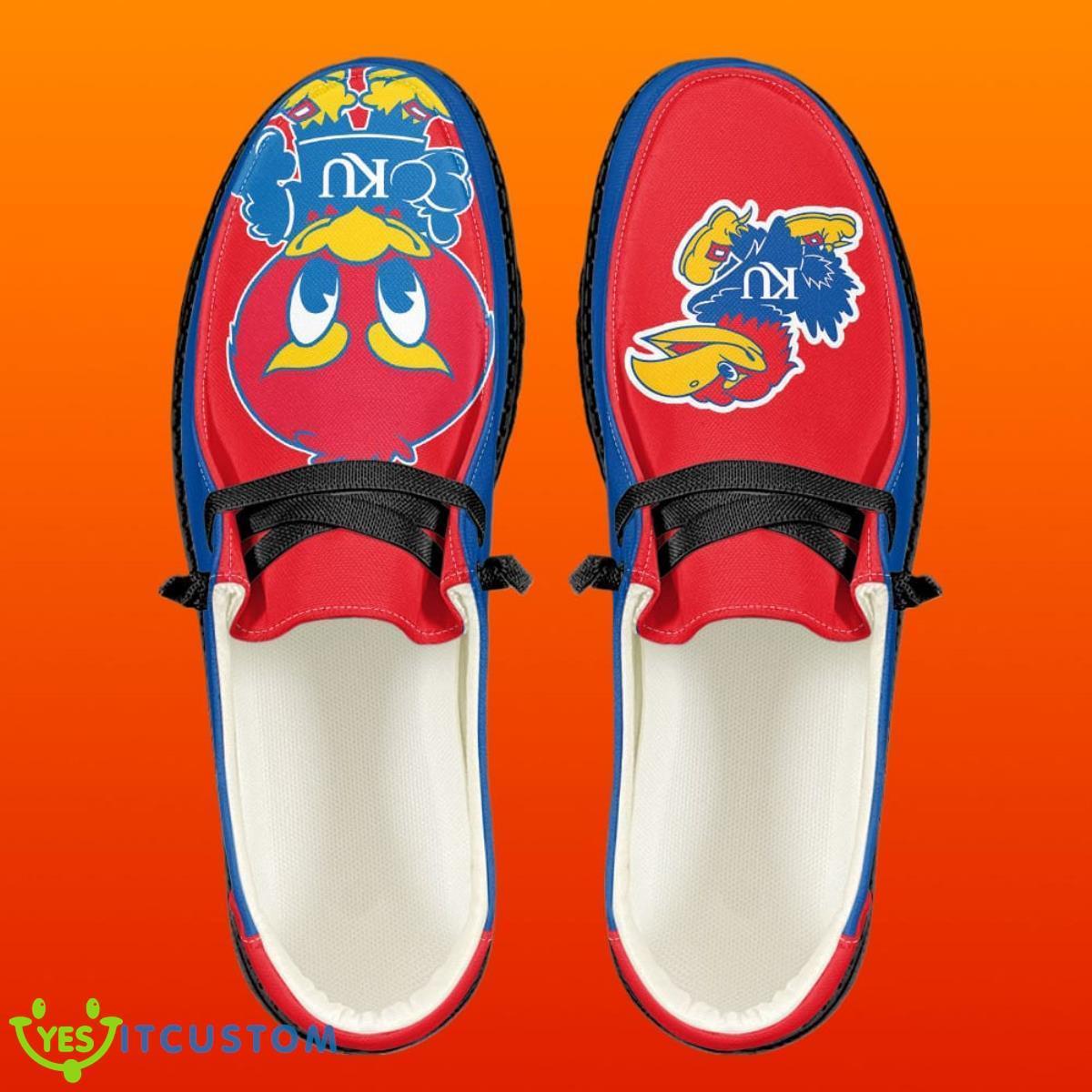 Custom Name Kansas Jayhawks Loafer Shoes Unique Gift 5 Custom Name Kansas Jayhawks Loafer Shoes Unique Gift Product Photo 1