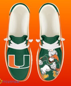 Custom Name Miami Hurricanes Loafer Shoes Unique Gift 3 Custom Name Miami Hurricanes Loafer Shoes Unique Gift Product Photo 2