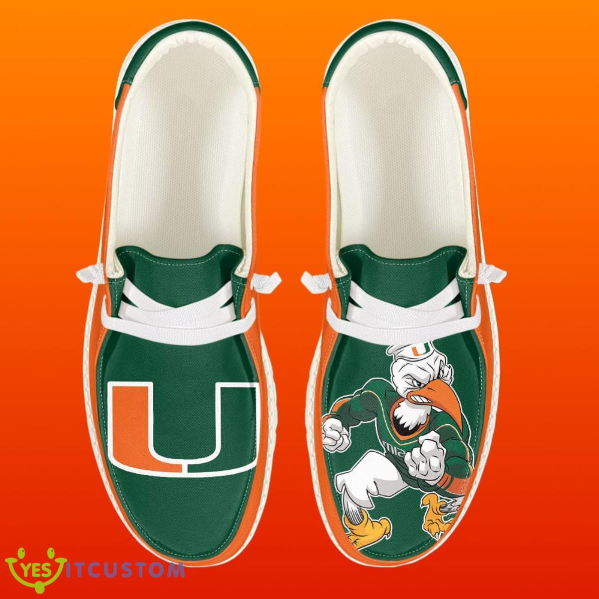 Custom Name Miami Hurricanes Loafer Shoes Unique Gift 6 Custom Name Miami Hurricanes Loafer Shoes Unique Gift Product Photo 2
