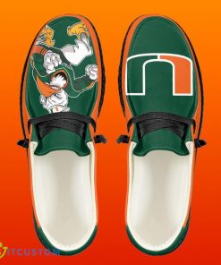Custom Name Miami Hurricanes Loafer Shoes Unique Gift Product Photo 1