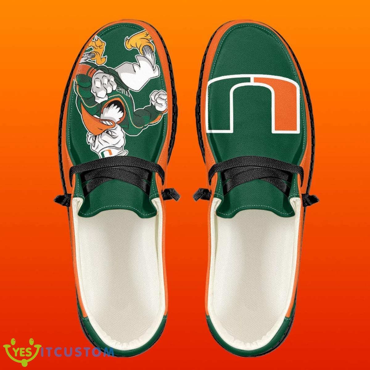 Custom Name Miami Hurricanes Loafer Shoes Unique Gift 5 Custom Name Miami Hurricanes Loafer Shoes Unique Gift Product Photo 1