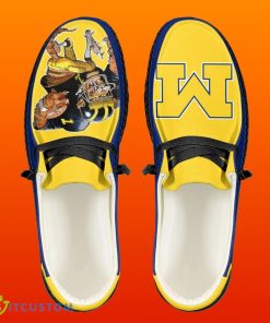 Custom Name Michigan Wolverines Loafer Shoes Unique Gift Product Photo 1