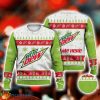 Custom Name Mountain Dew Drink Food Ugly Christmas Sweater Drink Christmas Sweater Product Photo 1