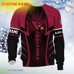 Custom Name NFL Arizona Cardinals Hoodie, SweatShirt, T Shirt, Zip Hoodie All Over Printed For Fans Gift Christmas - Custom Name NFL Arizona Cardinals Hoodie, SweatShirt_2