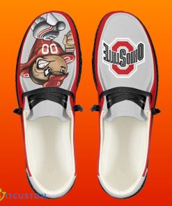 Custom Name Ohio State Buckeyes Loafer Shoes Unique Gift Product Photo 1