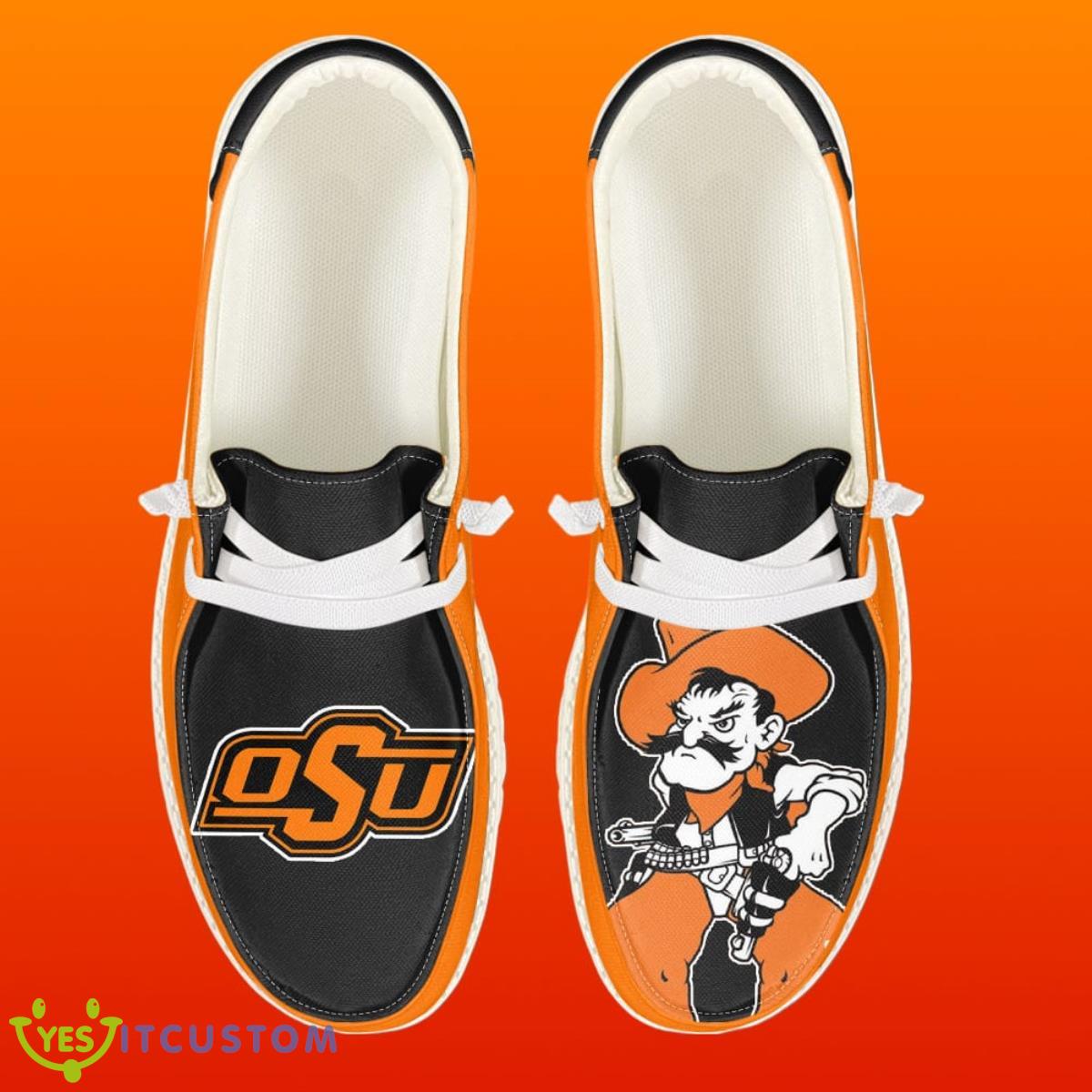 Custom Name Oklahoma State Cowboys Loafer Shoes Unique Gift 6 Custom Name Oklahoma State Cowboys Loafer Shoes Unique Gift Product Photo 2