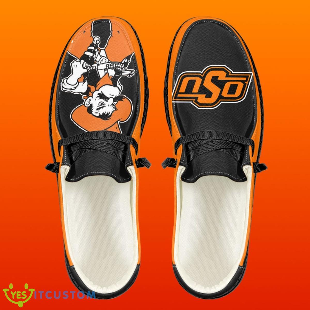 Custom Name Oklahoma State Cowboys Loafer Shoes Unique Gift 5 Custom Name Oklahoma State Cowboys Loafer Shoes Unique Gift Product Photo 1