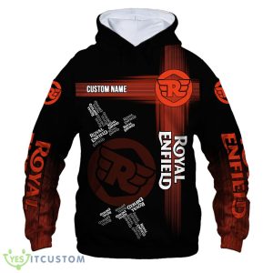 Custom Name Royal Enfield Car Lovers Red 3D Hoodie, T Shirt, Sweatshirt AOP For Men And Women Gift Christmas - Royal Enfield Car 3D Hoodie, Zip Hoodie_1