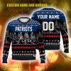 Custom Number And Name Patriots Walking Abbey Road Ugly Christmas Sweater Football Gift For Fans Christmas - Custom Number And Name Patriots Walking Abbey Road Ugly Christmas Sweater Football Gift For Fans Christmas
