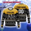 Custom Number And Name Steelers Walking Abbey Road Ugly Christmas Sweater Football Fans Gift Familys - Custom Number And Name Steelers Walking Abbey Road Ugly Christmas Sweater Football Fans Gift Familys