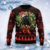 Cute Black Cat Ugly Christmas Sweater Product Photo 1