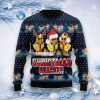 Cute Duck Christmas Quacker Ugly Christmas Sweater Product Photo 1